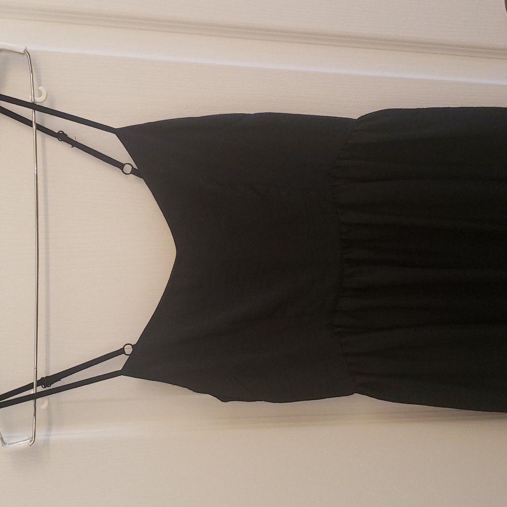 Necessary Objects- Women Strap Dress, Black, Small